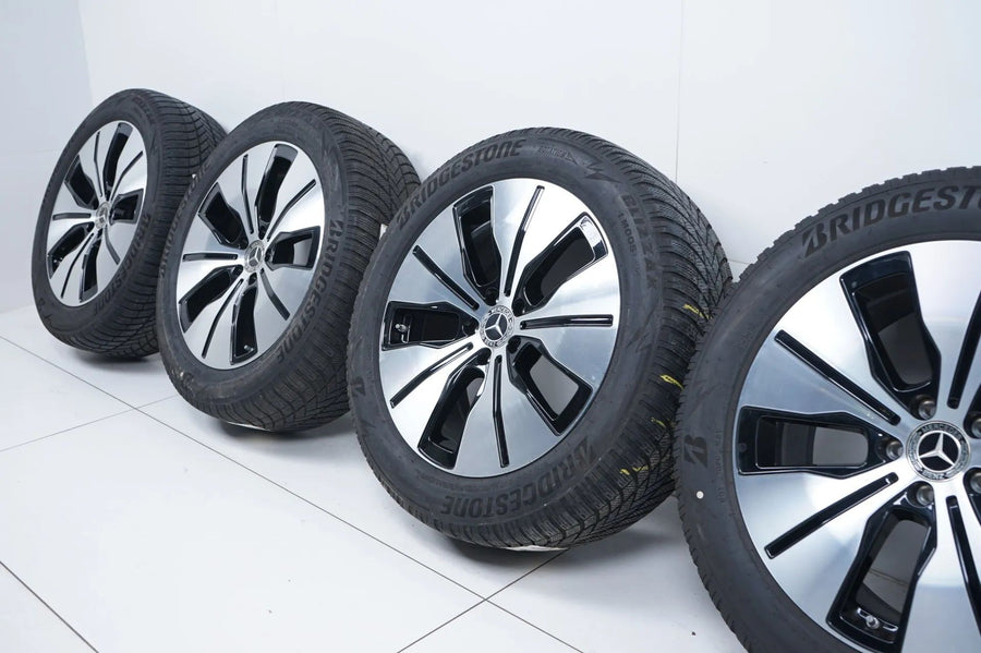 Original Mercedes EQC N293 19 inch alloy wheels winter tires winter wheels 235 55 R19