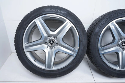 Mercedes ML GLE W166 20 Inch AMG Alloy Wheels Winter Tires Winter Wheels 265 45 R20
