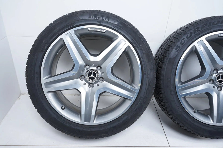 Mercedes ML GLE W166 20 Inch AMG Alloy Wheels Winter Tires Winter Wheels 265 45 R20