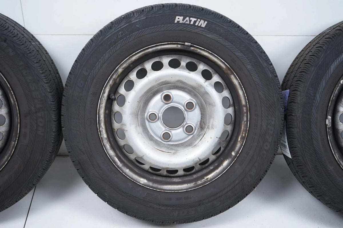 VW Transporter T5 T6 winter wheels winter tires 205 65 16 inch 7H0601027D Detailansicht 4