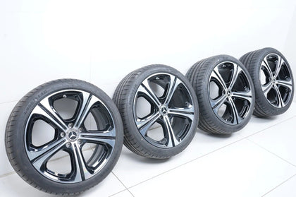 Original Mercedes C-Class W206 S206 Summer Tires 19 Inch Alloy Wheels LIKE NEW