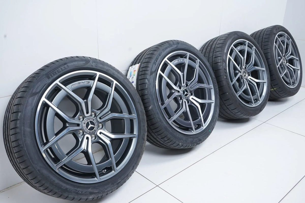Mercedes E-Klasse W213 S213 TOP 19 Zoll AMG Alufelgen Sommerräder Sommerreifen Detailansicht 2