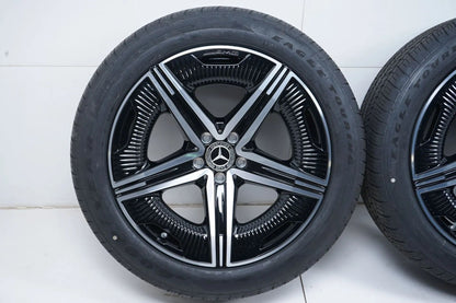 New Mercedes EQS V297 W297 summer wheels, all-weather tires, 20 inch