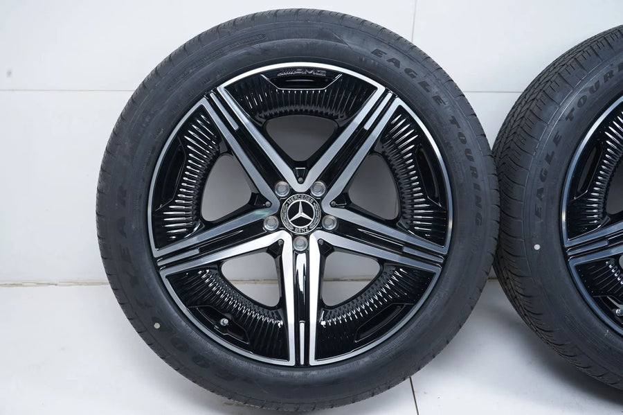 New Mercedes EQS V297 W297 summer wheels, all-weather tires, 20 inch