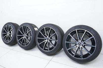 Mercedes CLA35 C118 winter wheels, winter tires 235 40 18 inch