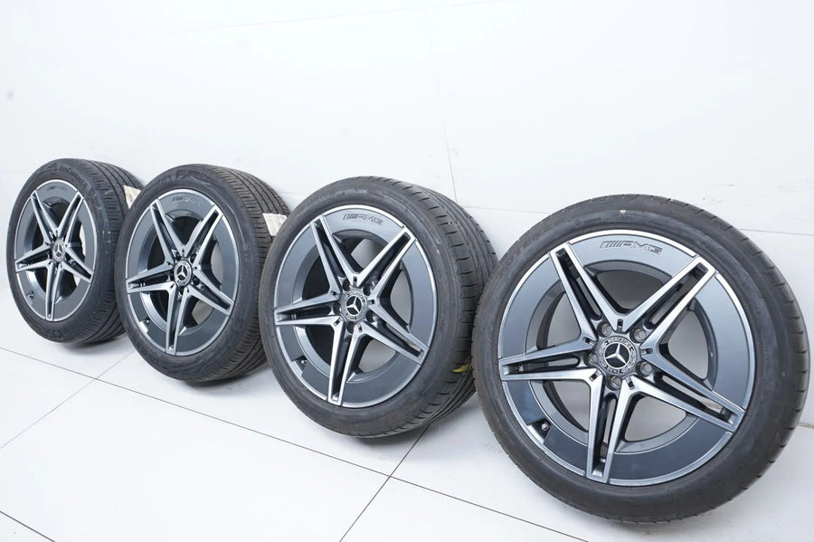 Mercedes C Class W206 summer tires, summer wheels AMG 18 inch