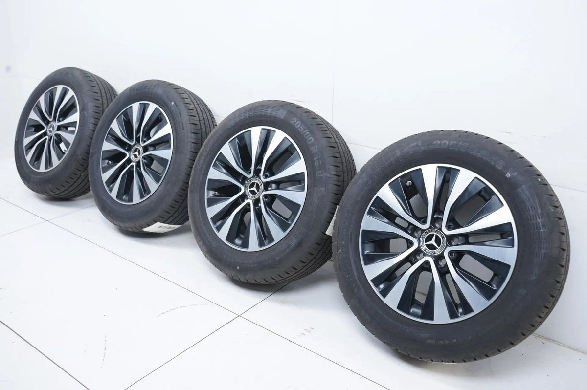 Jantes et pneus été 16 pouces pour Mercedes Classe AB W177 B247 Detailansicht 7