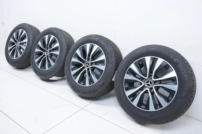 Jantes et pneus été 16 pouces pour Mercedes Classe AB W177 B247