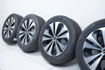 Original Mercedes EQC 19 inch alloy wheels winter tires winter wheels 235 55 R19 7mm