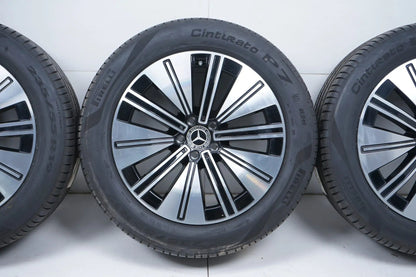 Mercedes EQS V297 W297 summer wheels, summer tires, 19 inch