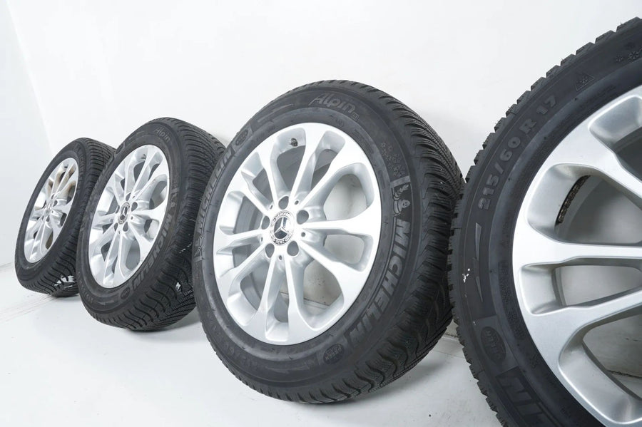 Pneus/jantes hiver Mercedes GLA W156 X156 215/60/17 pouces
