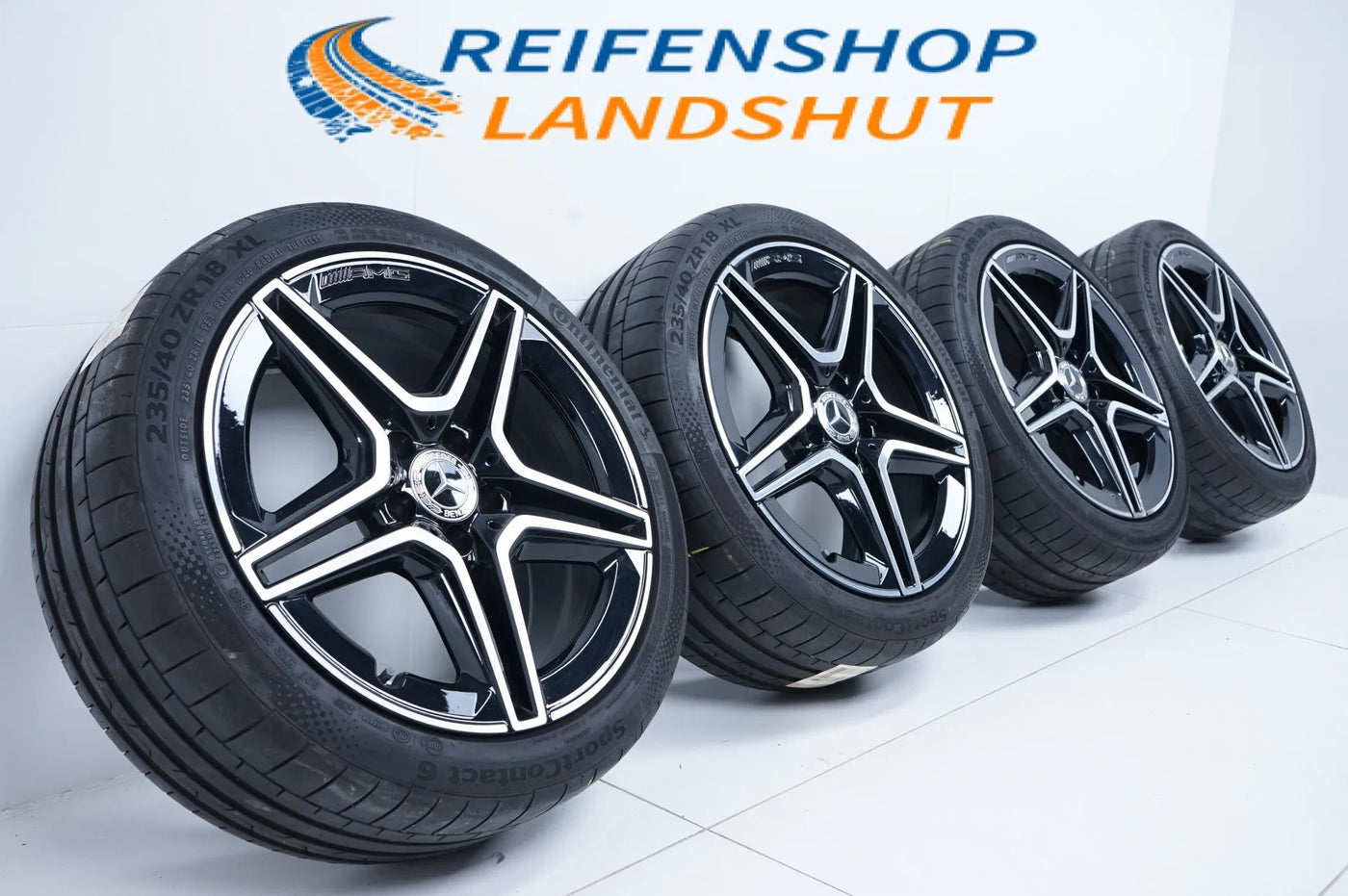 Mercedes CLA35 W118 summer tires, summer wheels 235 40 18 inch