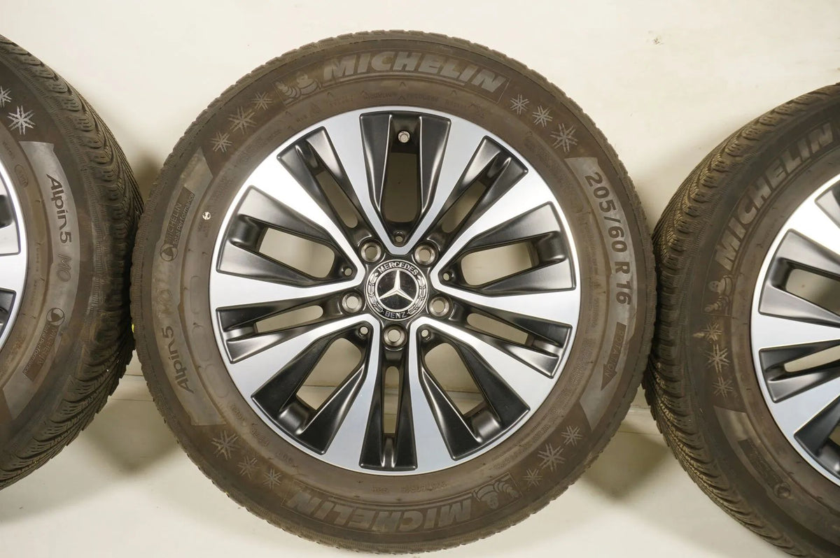 Pneus hiver et jantes hiver 16 pouces pour Mercedes Classe AB W177 B247 Detailansicht 4