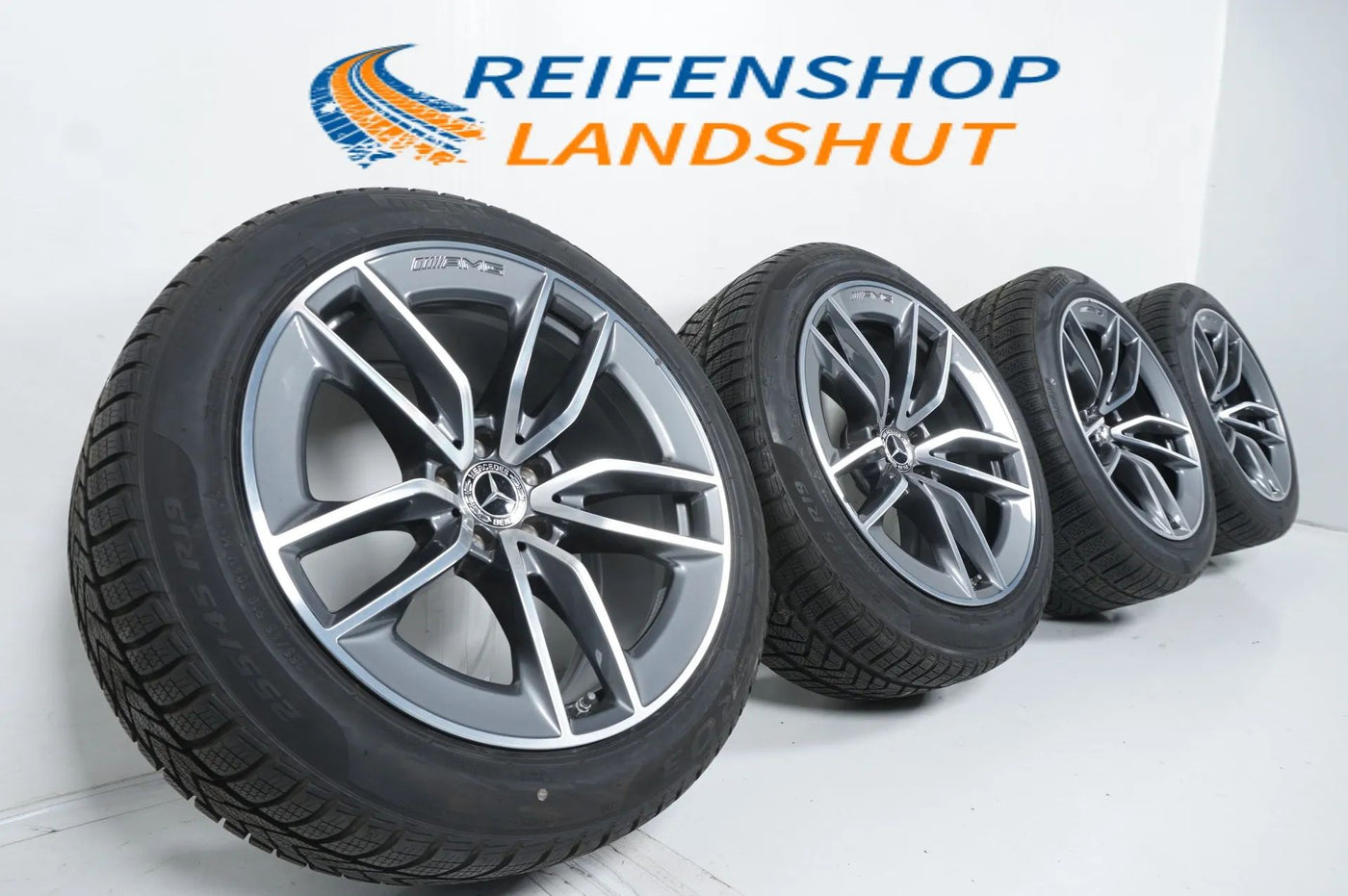 Like new Mercedes AMG GT X290 W290 winter wheels 19 inch 4-door