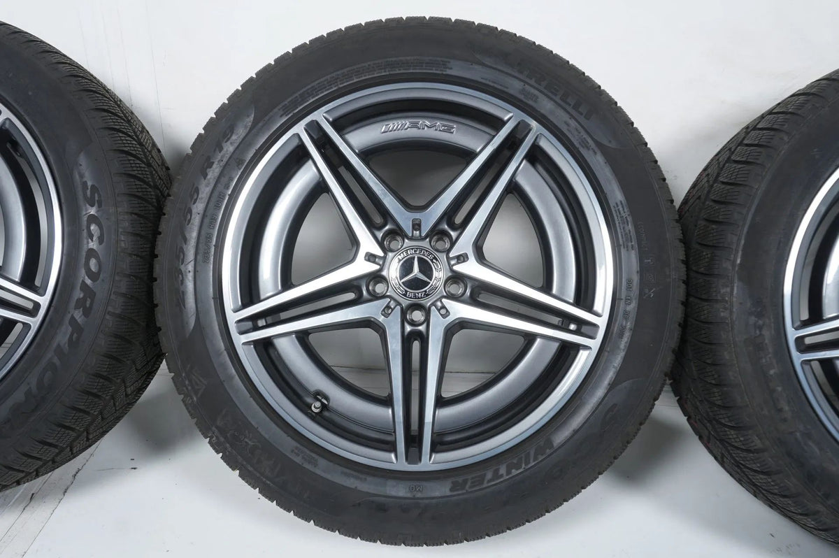 Original Mercedes EQC W293 N293 19 inch AMG Alloy Wheels Winter Tires Winter Wheels Detailansicht 4