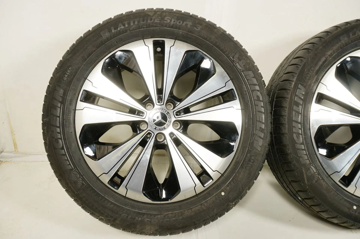 Original Mercedes EQC 19Zoll Alufelgen Winterräder mit neuen Winterreifen 235 55 255 50R19