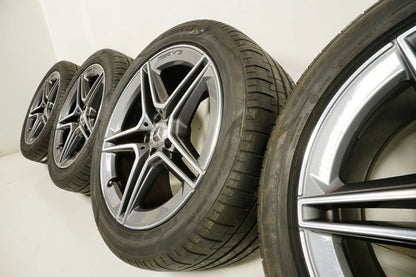 Mercedes S-Klasse W223 V223 AMG Alufelgen mit neuen Winterreifen 255 45 285 40 R19