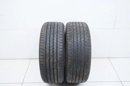 2 x Continental summer tires 235 50 19 inch DOT22/21 approx. 5mm tread depth