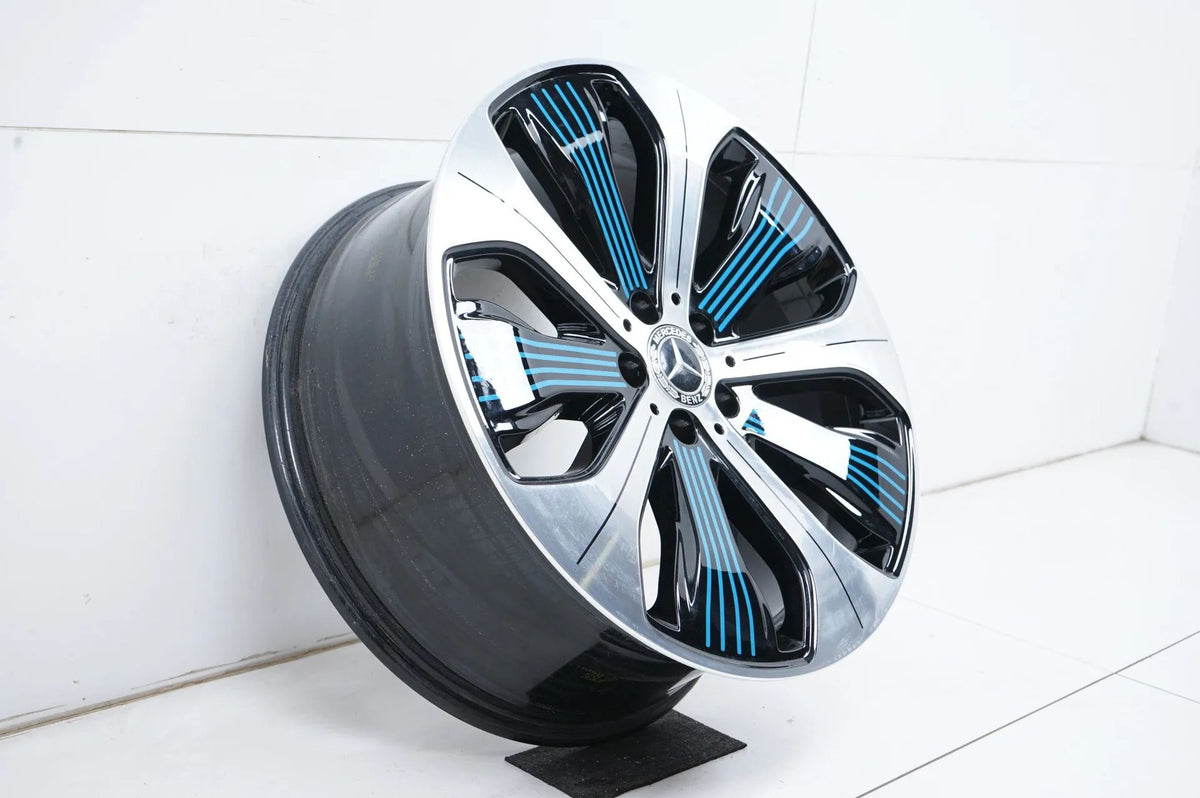 1 x Hliníkový disk Mercedes EQC N293 C293 20 palců A2934010500 8,5J ET30 Detailní zobrazení 2