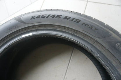 1 X 245 45 R19 102Y Summer Tire Pirelli P Zero PZero * MO 6mm 2024