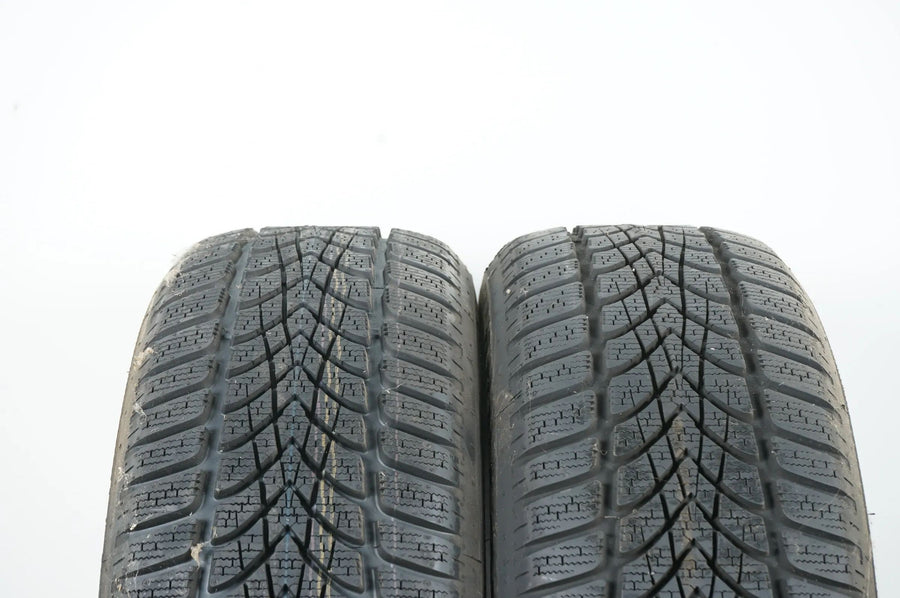 2x Winterreifen Dunlop 4D 215 55 18 Zoll DOT19 ca.8mm MOE RFT