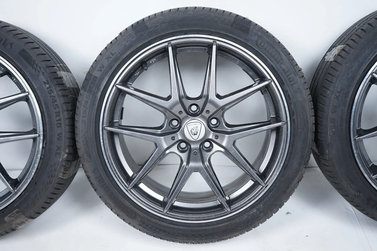 Volkswagen VW Touran 2 Summer Wheels Summer Tires 215 45 18 Inch Detailansicht 5