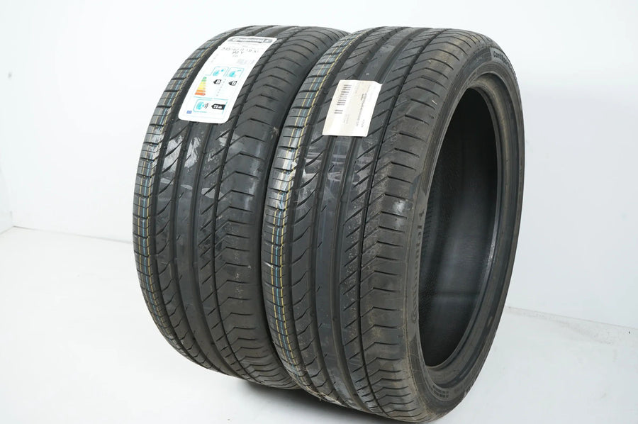 2x Demo Summer Tires Continental 5 245 40 19 Inch DOT18 Bmw*MO