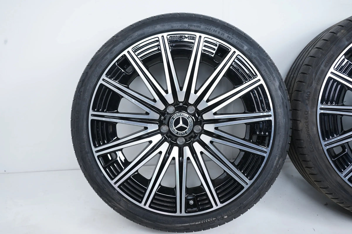 Mercedes E Klasse W214 AMG Sommerräder Sommerreifen 21 Zoll Detailansicht 3