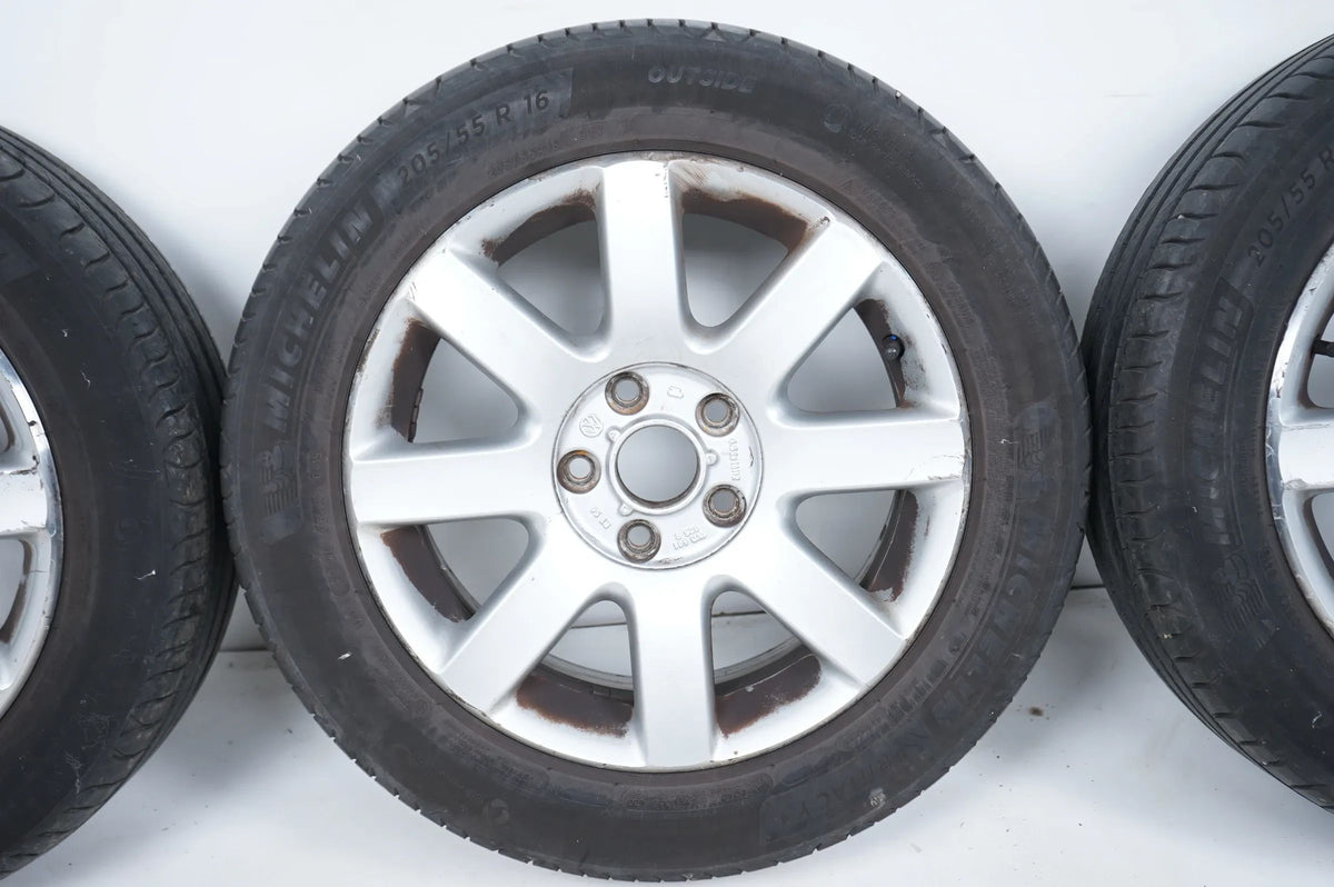VW Volkswagen Golf 5 Sommerreifen Sommerräder 205 55 16 Zoll Detailansicht 4