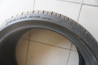 205 40 R18 86W Sommerreifen Pirelli P Zero PZero * RSC RFT RunFlat 2021 6,5mm