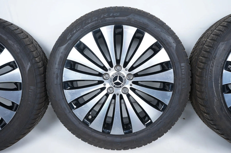 Cerchi invernali con pneumatici invernali Mercedes Classe E W213 da 18 pollici Sport