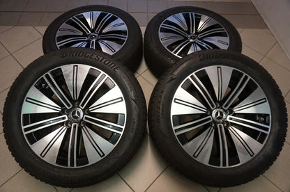 Original Mercedes EQS V297 Alloy Wheels Winter Wheels Winter Tires 235 55 R19 Inch