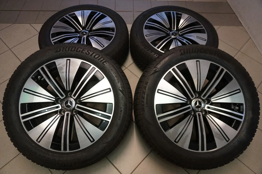 Original Mercedes EQS V297 Alloy Wheels Winter Wheels Winter Tires 235 55 R19 Inch