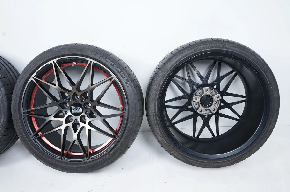 BMW 3er 4er F30 F31 F36 Sommerreifen Sommerräder 245 35 19 Zoll Detailansicht 14