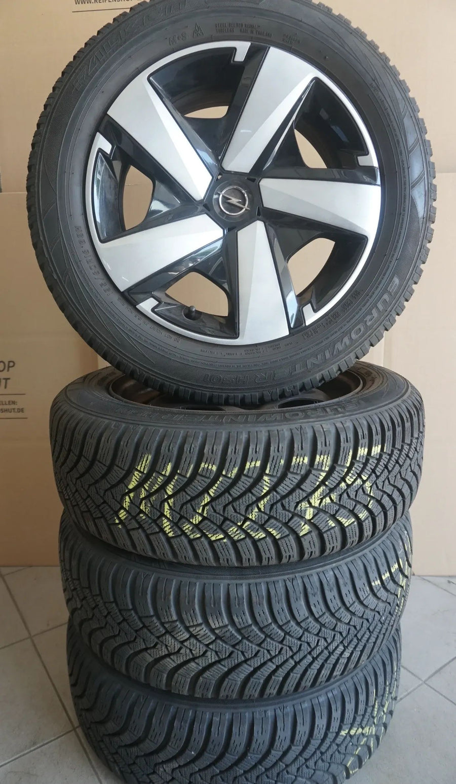 Original Opel Crossland X Stahlfelgen Winterreifen Winterräder 195 60 R16 7mm