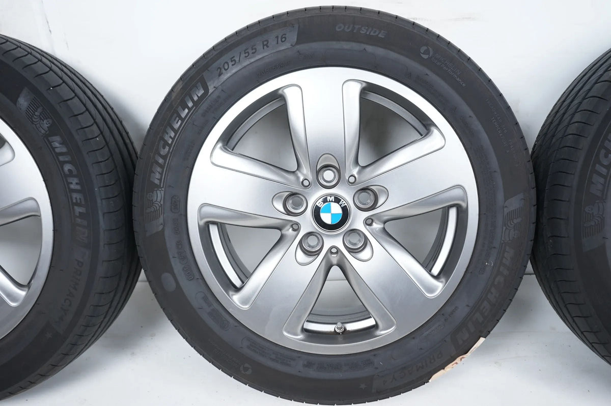 Original BMW 1er F40 2er F44 Alufelgen Winterräder mit neuen Winterreifen 205 55 R16