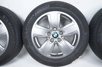 Original BMW 1er F40 2er F44 Alufelgen Winterräder mit neuen Winterreifen 205 55 R16