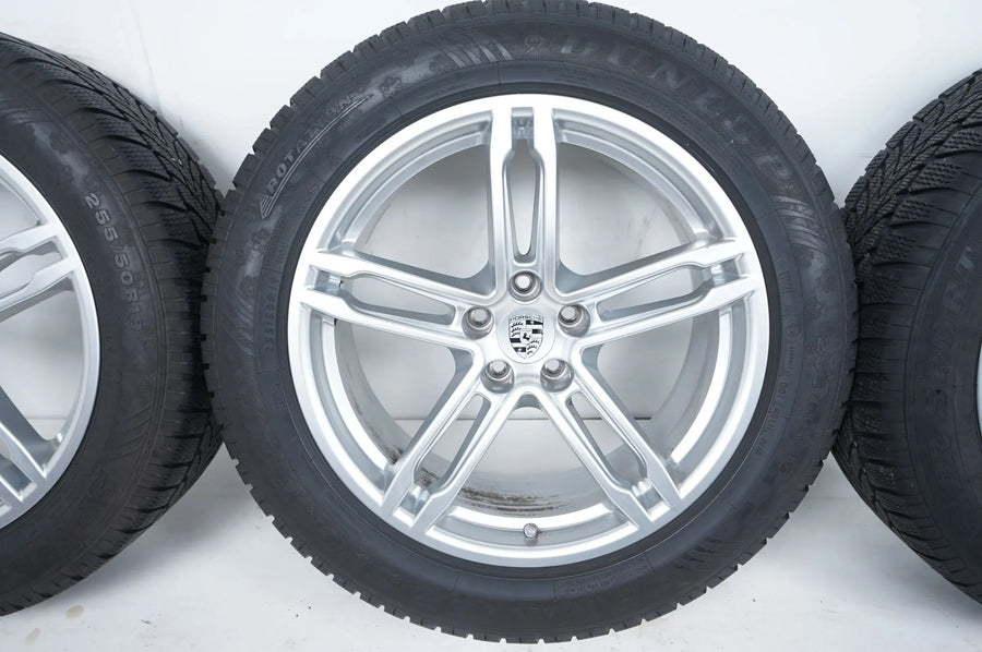Original Porsche Macan jantes alu roues hiver pneus hiver 19 pouces