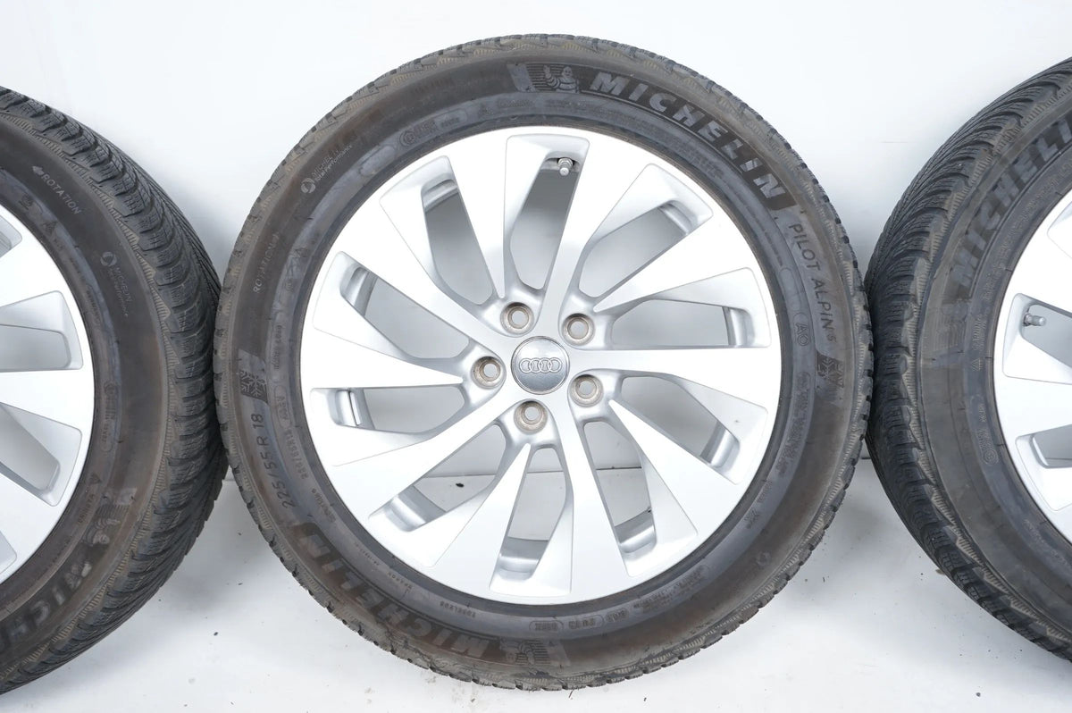 Audi A7 4K8 C8 Winterreifen Winterräder 225 55 18 Zoll 4k8601025A Vue détaillée 4