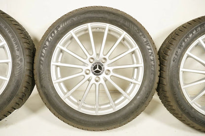 Original Mercedes GLA X156W156 jantes alu roues hiver pneus hiver 215 55 R18 8mm