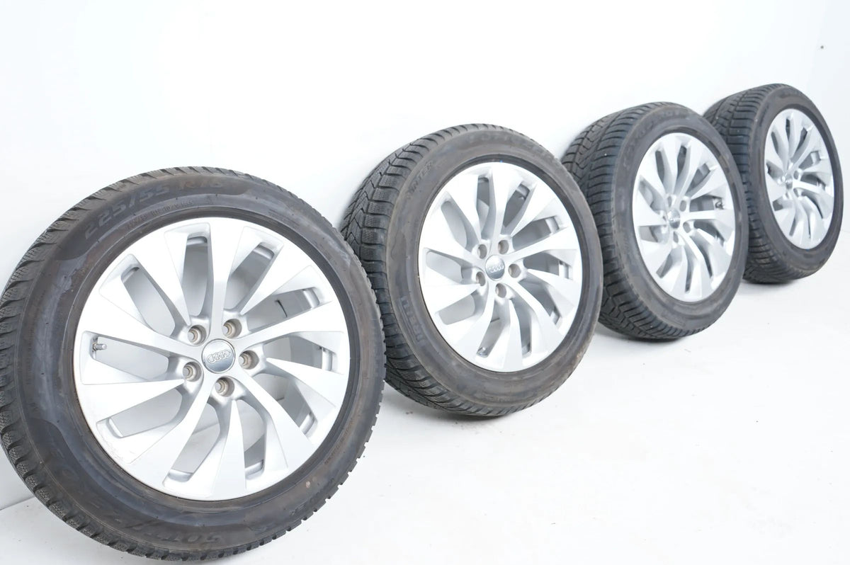 Audi A7 4K8 C8 Winterreifen Winterräder 225 55 18 Zoll 4k8601025A Vue détaillée 2