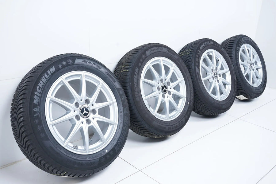 Roues et pneus hiver 16 pouces pour Mercedes Classe AB W177 W247