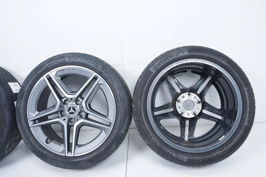 Mercedes A B CLA Klasse W177 W118 W247 Allwetterräder mit neuen Allwetterreifen 18 Zoll