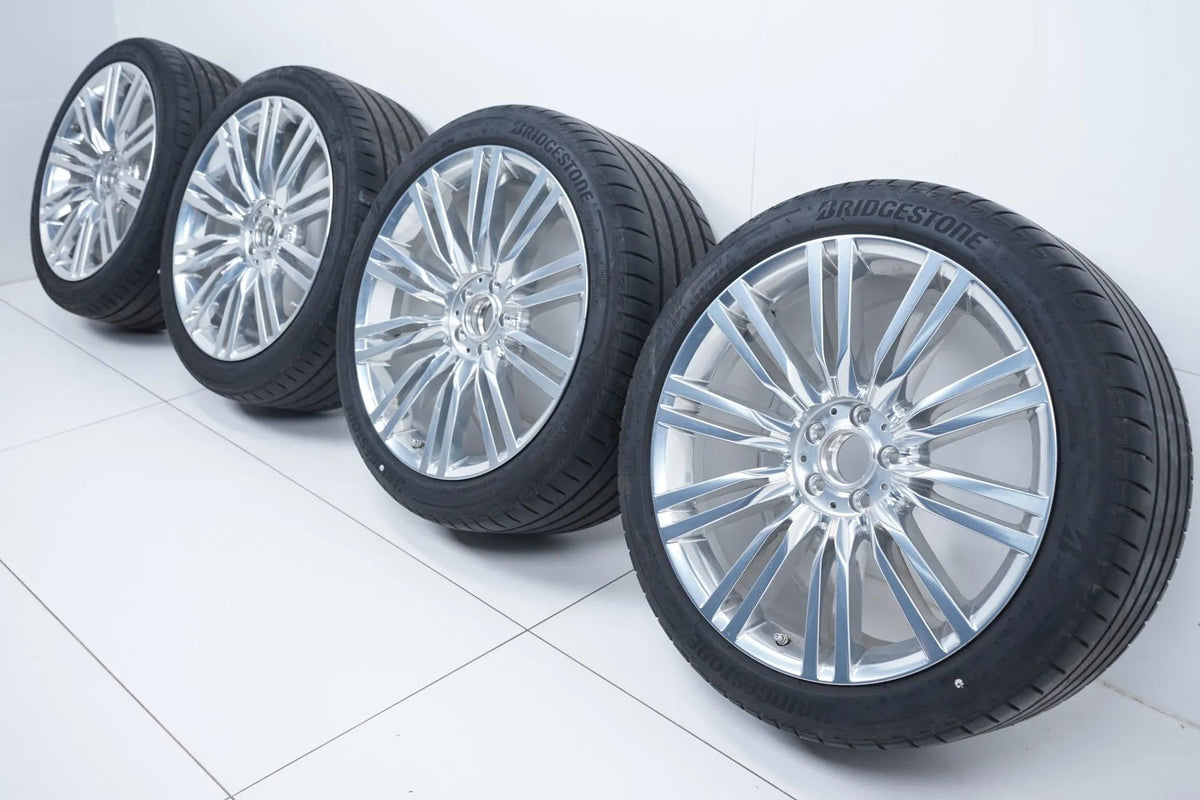 Mercedes S-Class W223 summer tires, summer wheels, 20 inch chrome Detail view 8