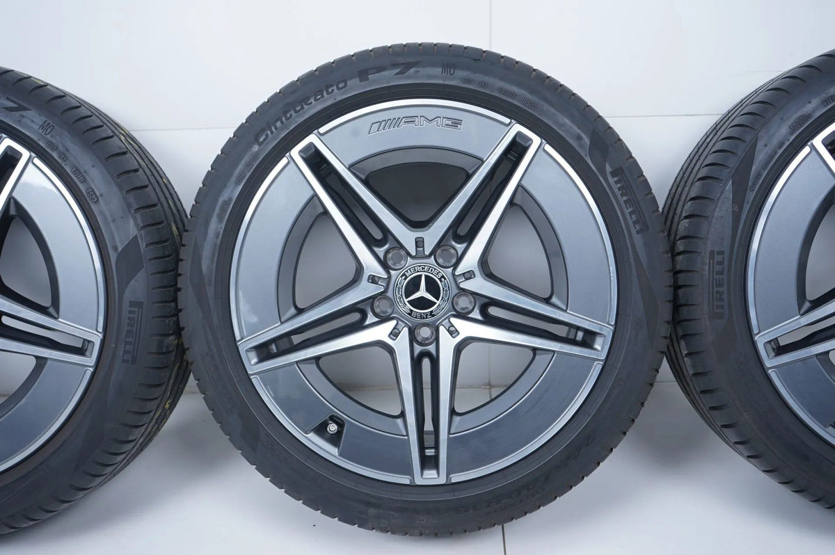 Mercedes C-Class W206 summer tires, summer wheels AMG 18 inch Detailansicht 5