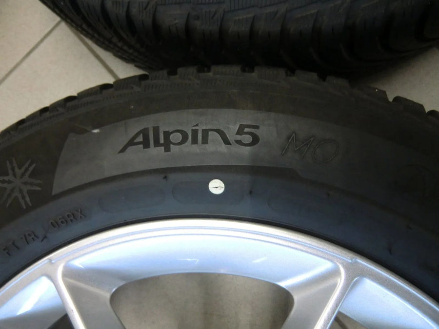 Jantes en aluminium, pneus hiver, roues hiver d'origine Mercedes Classe A W177, Classe B, CLA