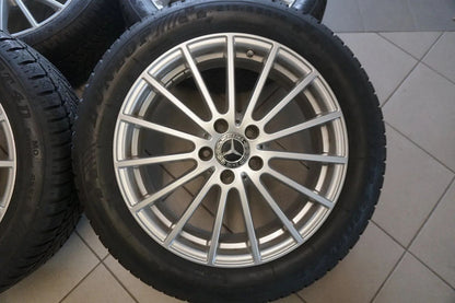 Original Mercedes GLA X156 Alloy Wheels Winter Wheels Winter Tires 215 55 R18 Inch