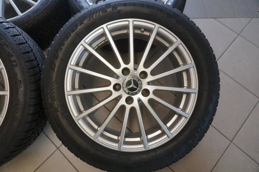 Original Mercedes GLA X156 Alloy Wheels Winter Wheels Winter Tires 215 55 R18 Inch