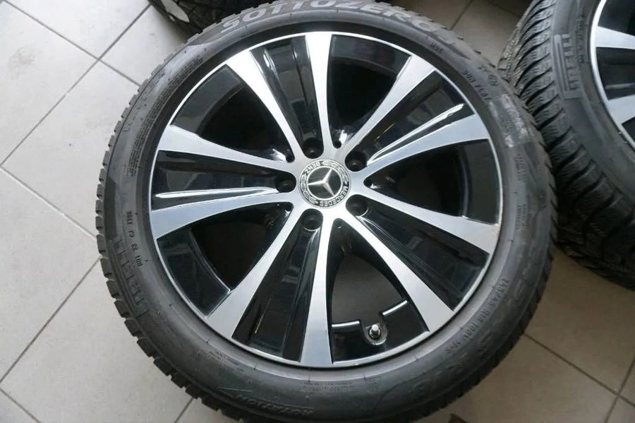Original Mercedes E Klasse W213 S213 18 Zoll Alufelgen Winterräder Winterreifen