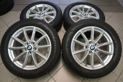Hliníková kola BMW X1 F48 X2, zimní kola a zimní pneumatiky 225 55 R17, 7 mm